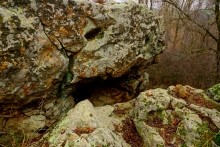 Петроглифы у хутора Скельновский