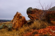 Петроглифы у хутора Скельновский