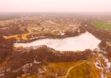 Мартовские ольховые рощи на реке Кундрючьей.
