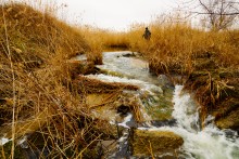 Водяная мельница генералов Шамшевых на Кагальнике