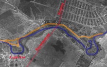 Противотанковый ров на улице Евдокимова