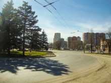 Противотанковый ров на улице Евдокимова