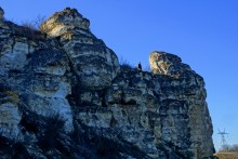 Памятник природы "Меловые дивы в Лысогорке" и подземный монастырь