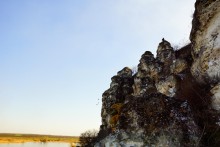Памятник природы "Меловые дивы в Лысогорке" и подземный монастырь