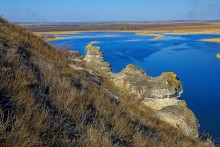 Памятник природы "Меловые дивы в Лысогорке" и подземный монастырь