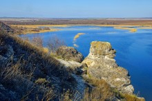 Памятник природы "Меловые дивы в Лысогорке" и подземный монастырь