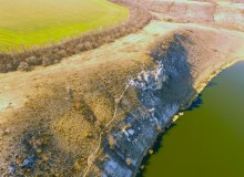 Памятник природы "Меловые дивы в Лысогорке" и подземный монастырь