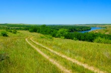 Гора Пирамидальная на Северском Донце