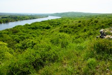 Гора Пирамидальная на Северском Донце