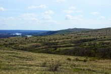 Гора Пирамидальная на Северском Донце