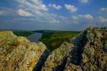 Гора Пирамидальная на Северском Донце