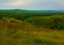 Гора Пирамидальная на Северском Донце
