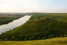 Гора Пирамидальная на Северском Донце