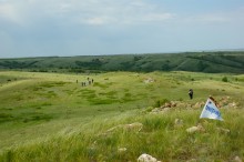 Гора Пирамидальная на Северском Донце