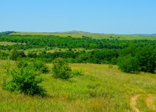 Гора Пирамидальная на Северском Донце