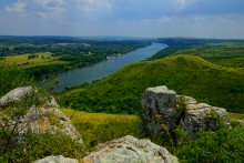 Гора Пирамидальная на Северском Донце