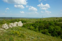 Гора Пирамидальная на Северском Донце