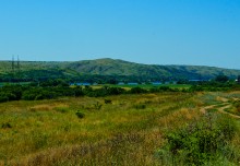 Гора Пирамидальная на Северском Донце