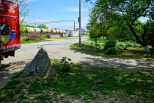 Противотанковые тетраэдры на улицах Ростова-на-Дону