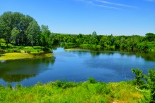 Хутор Апанасовка на реке Быстрой