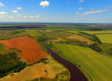 Осадная гора у станицы Кагальницкой на реке Кагальнике.