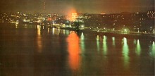 Ночная набережная Ростова-на-Дону в 70-х