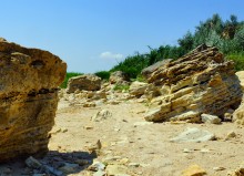 Каменные пляжи Мержаново