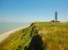 Село Шабельское на Сазальникской косе