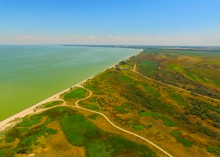 Село Шабельское на Сазальникской косе