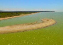 Село Шабельское на Сазальникской косе