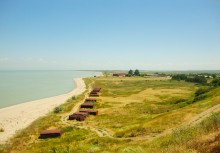 Село Шабельское на Сазальникской косе
