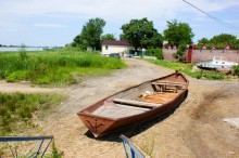 Старые рыбачьи лодки