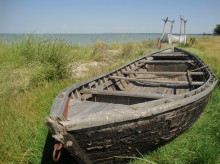 Старые рыбачьи лодки