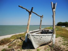 Старые рыбачьи лодки