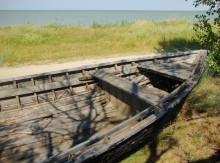 Старые рыбачьи лодки
