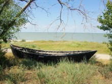 Старые рыбачьи лодки