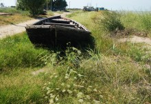 Старые рыбачьи лодки