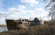 Старые рыбачьи лодки