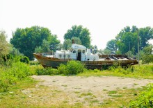 Старые рыбачьи лодки