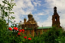 Дворянское гнездо в селе Позднеевка на берегу реки Ольховой