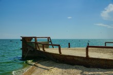 Погибшие корабли у хутора Рожок