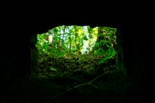 Остатки немецких дотов на Миус-фронте