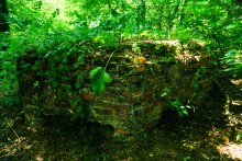 Остатки немецких дотов на Миус-фронте