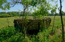 Остатки немецких дотов на Миус-фронте