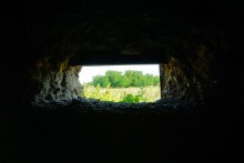 Остатки немецких дотов на Миус-фронте