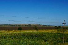 Остатки немецких дотов на Миус-фронте