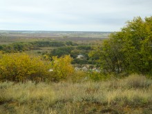 Остатки немецких дотов на Миус-фронте