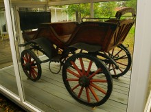 Тачанка в музее "Пороховой погреб"