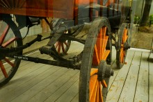 Тачанка в музее "Пороховой погреб"