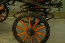 Тачанка в музее "Пороховой погреб"